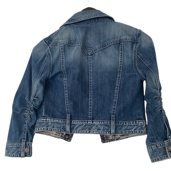 Marciano Crop Jean Jacket - Size XS - Picture 5 of 7